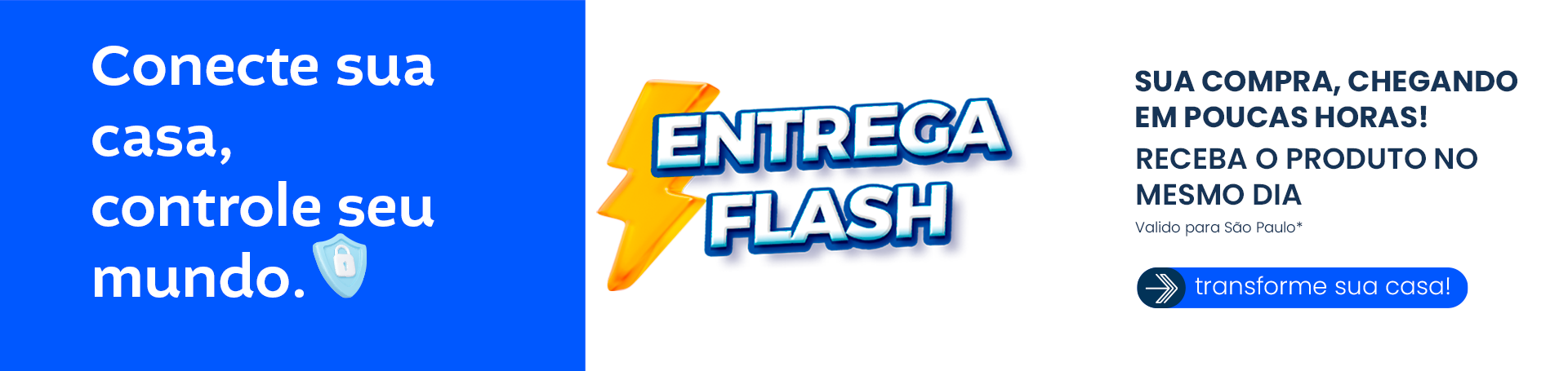 Banner Desk - Entrega Flash